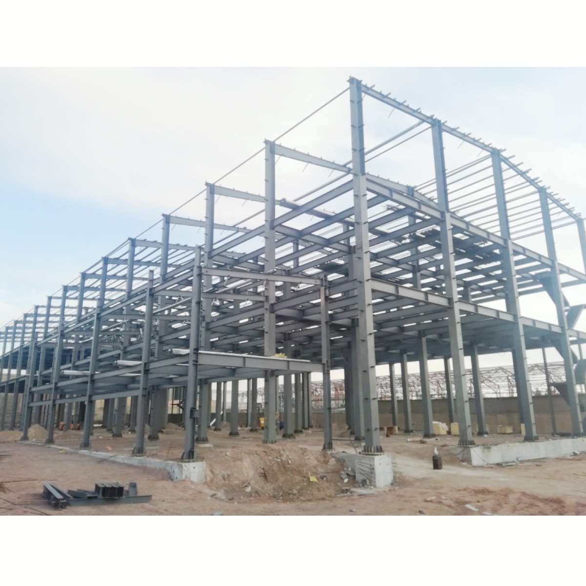 Steel Structure Warehouse Shed With Ridge Ventilation Meeting Customers ...
