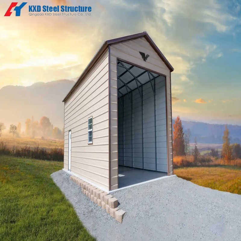 Struts Buildings Single Steel Structure Single Slope Building Warehouse Workshop