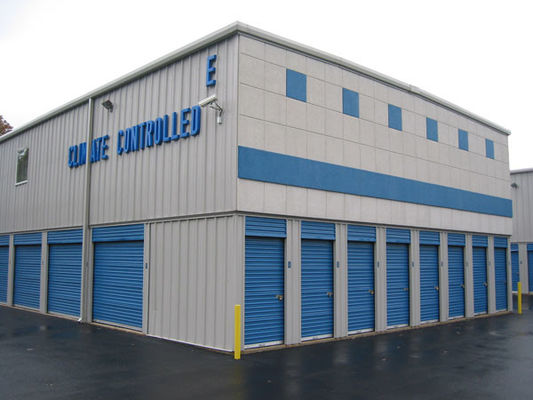 Multi storey Steel Frame Commercial Building With Bolt Connection Form