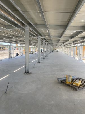 Custom Skylight Prefab Steel Warehouse Fast Installation