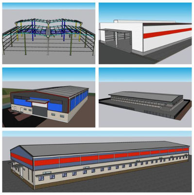 Pre Engineered Free Design Warehouse Steel Structure Pre-engineered Building Warehouse Prefabricated
