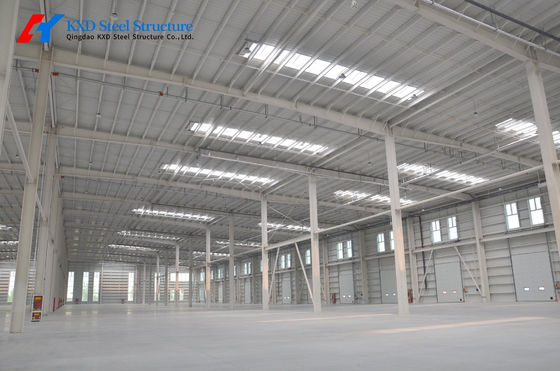 Custom Coated Steel Structure Prefabricated Metal Warehouse Hangar Building