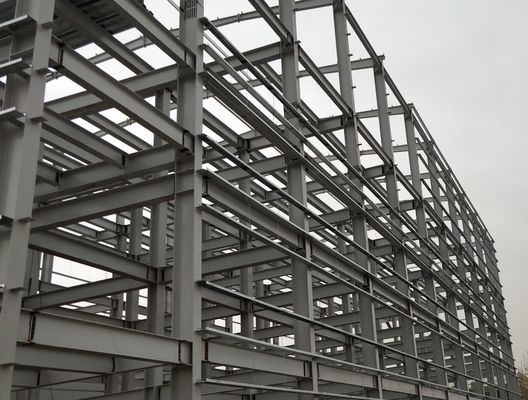 2-3 Storeys High Rise Sectional Steel Structure Frame Prefabricated Building