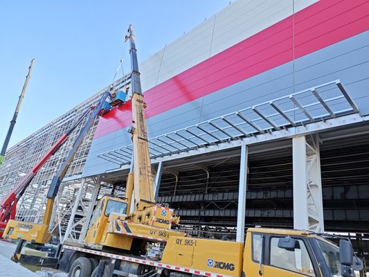 Metal Building Prefabricated H Steel Structural House For Warehouse Workshop Office Shop