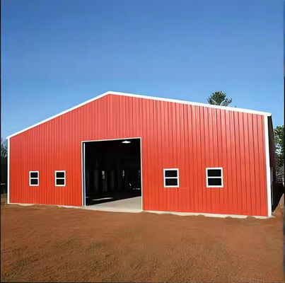 Customized Industrial Prefabricated Steel Structure Metal Building Light Type Standard Constructing Warehouses Workshop
