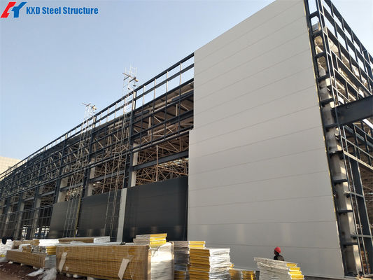 Insulated sandwich roof prefabricated Light Structural Steel Structure Construction for Sale