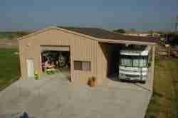Outside Portable Rv Storage Canopy Car Parking Tent Carport Garage Building