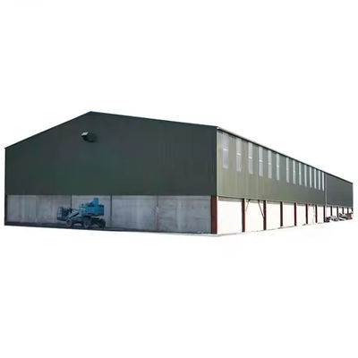 Prefabricated Steel Structure Building Industrial Commercial Metal Workshop Warehouse Shed Hangar