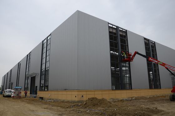 Prefabricated Portal Frame Steel Structure Warehouse Workshop Hangar