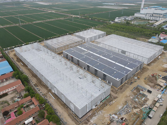Pre-engineered Anti Corrosion Steel Structure Frame Industrial Warehouse Workshop With Certification