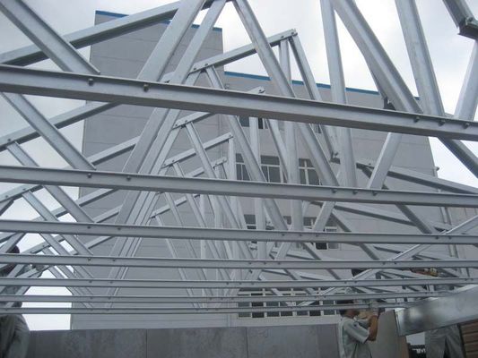 Prefabricated Steel Truss Roofing Building Materials for Industrial Use