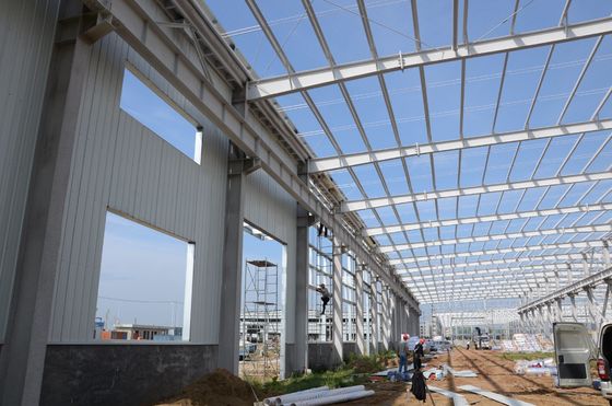 Pre-engineered Steel Structure Warehouse with Q355B/Q235B Frame