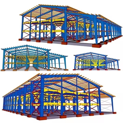 Metal Building Prefabricated Steel Shed Steel Structure Workshop Warehouse Building