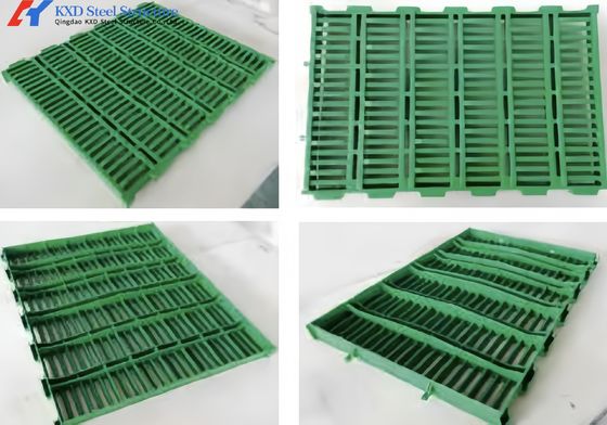Piggery Plastic Flooring , Poultry Plastic Slatted Floor For Pigs
