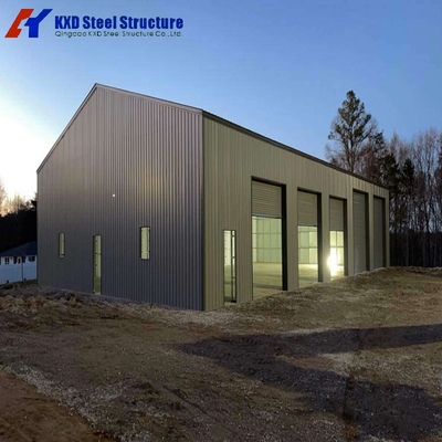 Customized Hot-Rolled Bolt Connection SGS, BV, CE Steel Structure Workshop