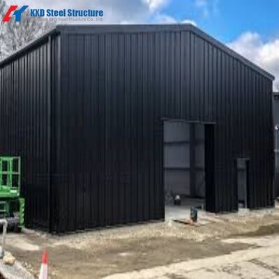 Fast Install S355 Multi Story Prefabricated Light Steel Warehouse Building Plans Shed Kit