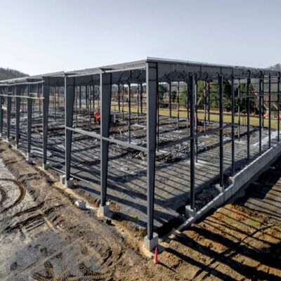 Anti-Corrosive Large-Span Customizable Steel Structural Plant for Industrial Use