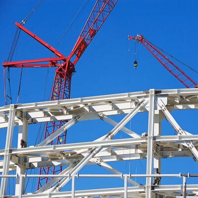 Fast Installation Cost-Effective Steel Building with High-Strength Steel Frame