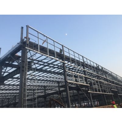 Insulated Sandwich Panel Metal Frame Structural Prefab Buildings