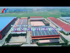 Large Span Steel Structure Building Portal Frame Prefab Light Gauge Steel Construction