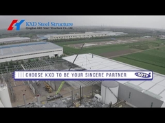 Fabrication Steel Space Frame Structure Building Galvanized Steel Structure Residential Building