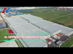 Portal Frame Steel Structure Building Warehouse Pre Engineered Metal Commercial Buildings