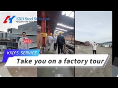 Modern Steel Frame Apartment Building Prefabricated Shopping Mall Metal Warehouse Buildings