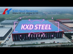 Corrugated Steel Roof Metal Construction Building Prefab Steel Frame Warehouse Storage